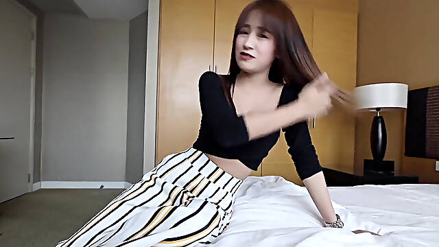 Asiansexdiary Busty Asian Chick Bends Over for Lucky Guy