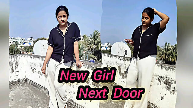 Stranger hot girl comes to stay in my apartment building, she invited me over...