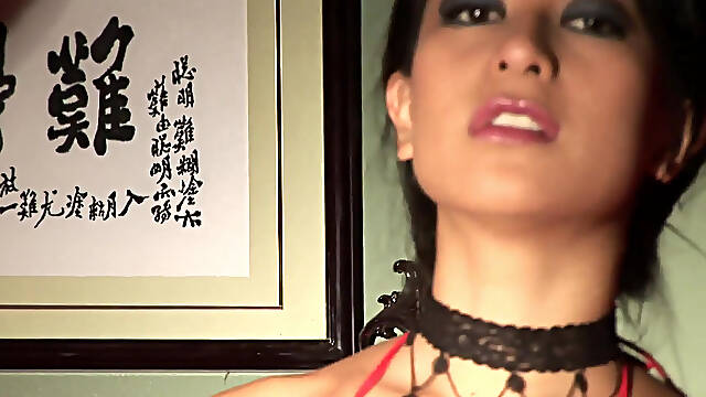 Beautiful Masturbates Alone in Amazing Underwear