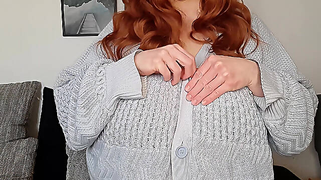 My Tits in Blue Lace Bra