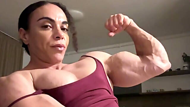 In a fiery solo act, MILF Tit hunts raw unruliness