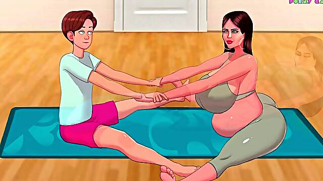 Sexnote by Jamliz - luxurious Yoga with a pregnant damsel V0.24 (1)