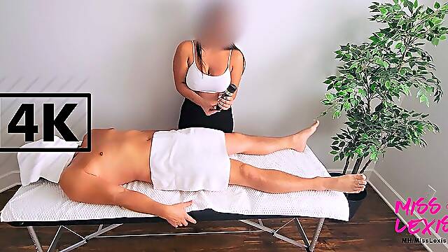 Hot Latina MILF Gives Massage
