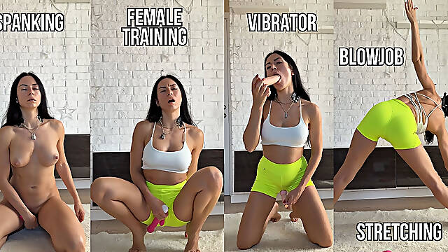 Female Training: Spanking, Stretching, Toys & Obedience