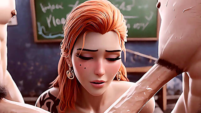 20yo Busty Redhead Craves Monster Cocks - Deepthroat & Cream Pie