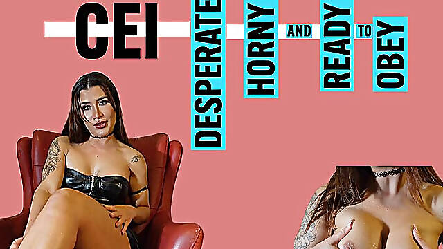 CEI Desperate, Horny, and Ready to Obey