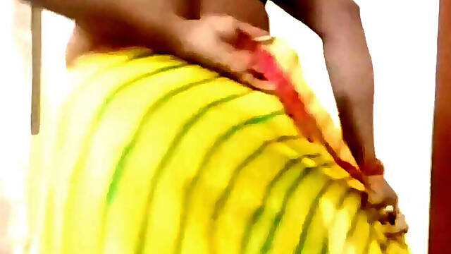 Desi Indian Tamil BBW Wife Nude Tease Big Boobs Ass Hairy Pussy Saree Wearing! Renuraj