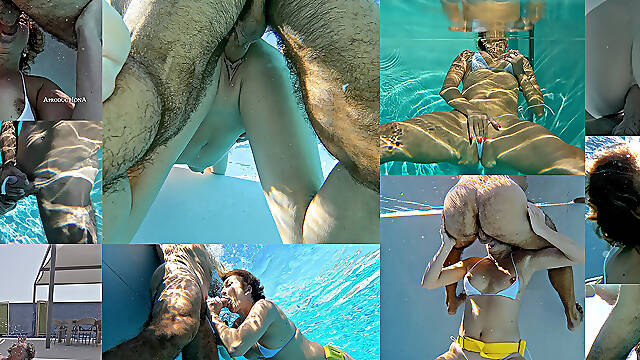 Underwater Anal Ass Lick Face Fuck Cum Eat