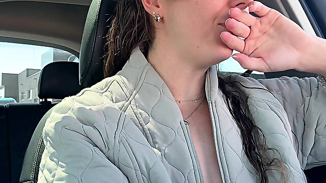 Tim Hortons Drive Thru Orgasm!