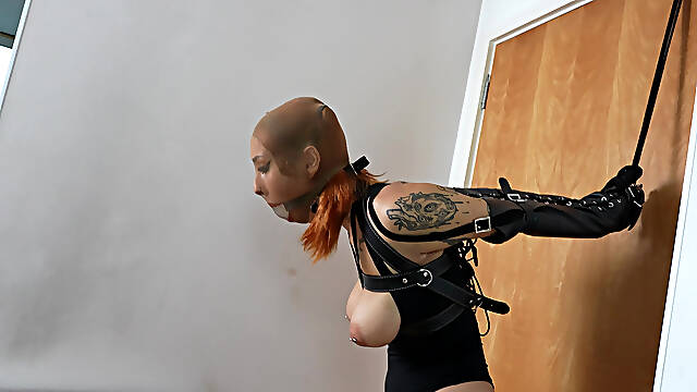 Zeena Belt Bound Tight, Gagged and Humiliated by Troublemaker!