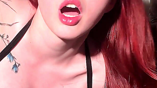Busty Redhead JOI Babe. Cum When I Say so