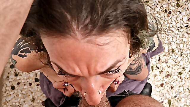 POV Burping Blowjob. Gassy Girl Belches Non-stop During BJ Ends with Big Facial Cumshot Extended Edition