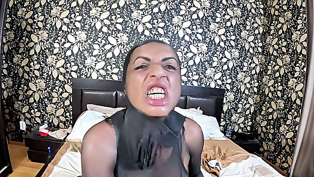 Anthracite Pantyhose Encasement. Soaked Nylon, Wet Pussy and Intense Orgasm