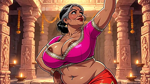Huge Boobs Indian Animation