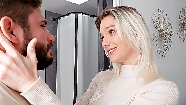 Nathan Bronson and Kenna James in a foot fetish sex movie